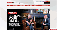 Desktop Screenshot of escapefitness.com